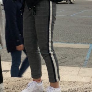 Zara Plaid Trousers